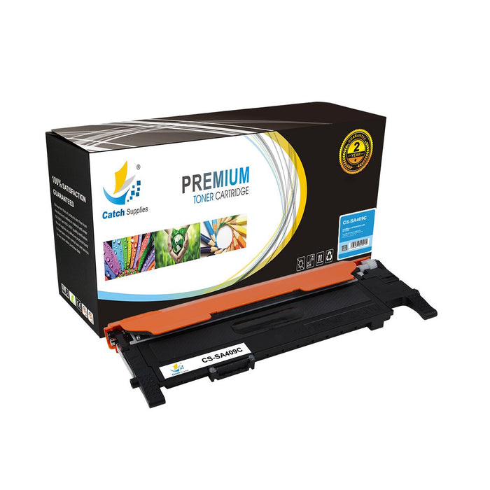 Compatible Samsung CLT-C409S Standard-Yield Cyan Toner Cartridge, 1-Pack, for CLP-315 315W 310 310N CLX-3170 3175 Printers