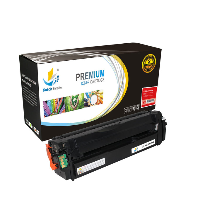 Compatible Samsung CLT-C505L, CLT-M505L, CLT-Y505L High-Yield Toner Cartridges, 3-Pack