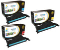 Compatible Samsung CLT-C508L, CLT-M508L, CLT-Y508L High-Yield Toner Cartridges, 3-Pack