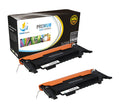 Compatible Samsung CLT-K407S Standard-Yield Black Toner Cartridges, 2-Pack, for CLP-320 320N 321N 325 325W 326 Printers