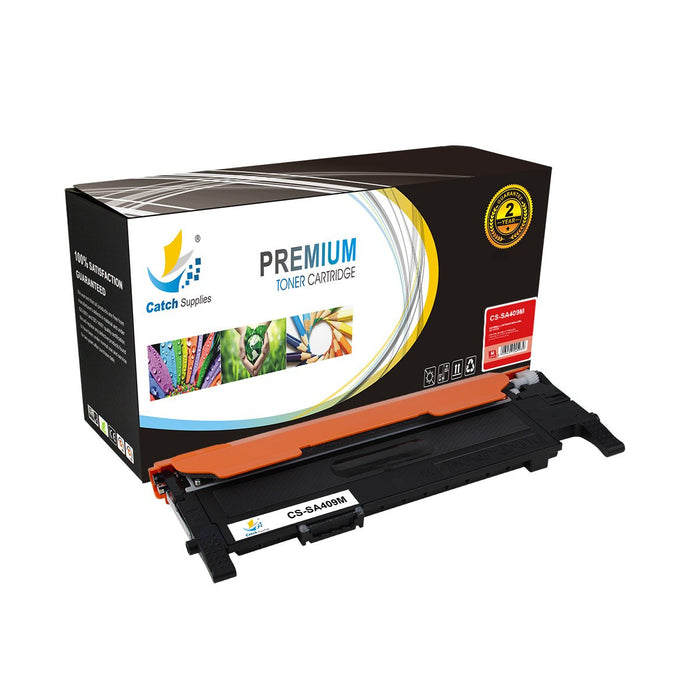 Compatible Samsung CLT-M409S Standard-Yield Magenta Toner Cartridge, 1-Pack, for CLP-315 315W 310 310N CLX-3170 3175 Printers