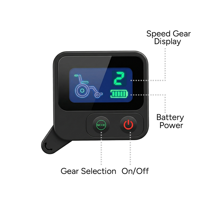 Controller for Q5 Electric Wheelchair｜Paiseec
