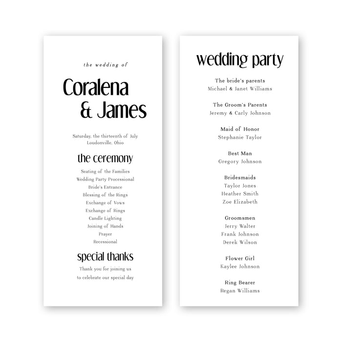Coralena Program