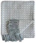 Cotswold duckegg throw