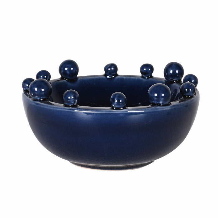 Dark Blue Trinket Bobble Bowl