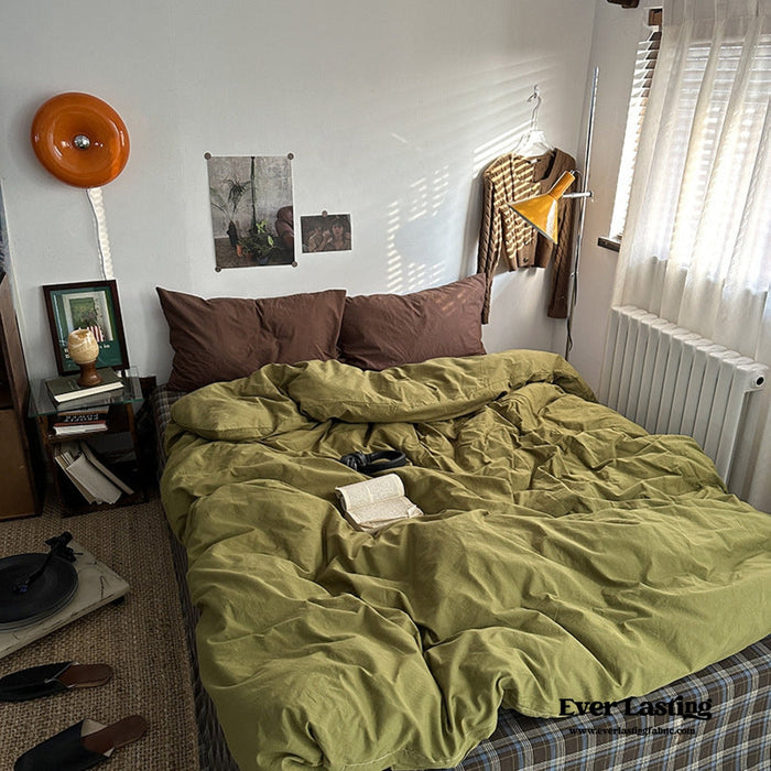 - Ever Lasting - Dark Plaid Goblin Bedding Set - Bedding Set - Ever Lasting