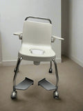 DBO Wheeled Commode Chair - Your Comfortable Bathroom Solution wheeled commode chair SelfiMed UK