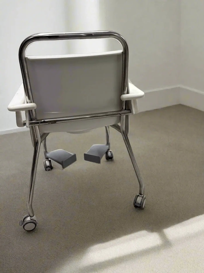 DBO Wheeled Commode Chair - Your Comfortable Bathroom Solution wheeled commode chair SelfiMed UK