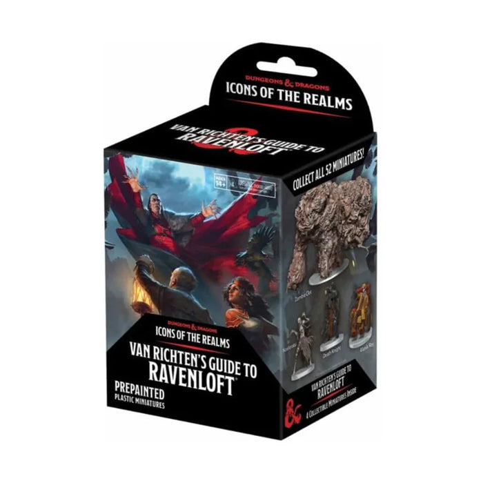 D&D Icons of the Realms: Van Richten's Guide to Ravenloft Singles Miniatures Box Set featuring various detailed miniatures