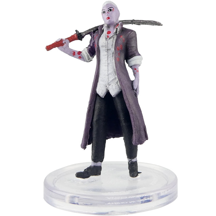 Wizkids miniature figure from D&D Icons of the Realms: Van Richten's Guide to Ravenloft Singles holding a sword