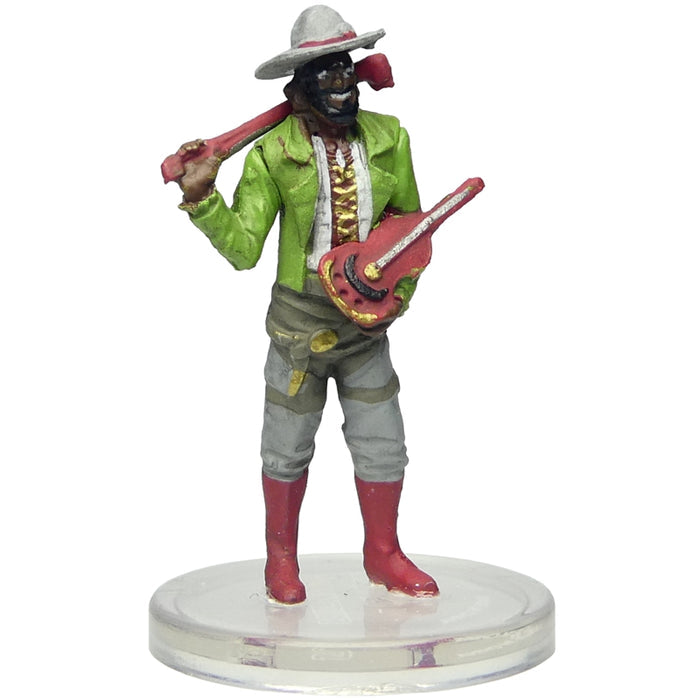 Wizkids miniature figure with a guitar, part of D&D Icons of the Realms: Van Richten's Guide to Ravenloft Singles