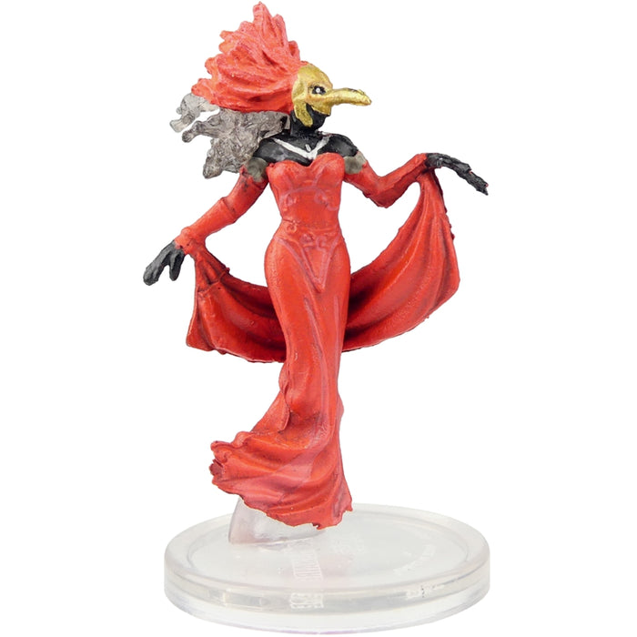 Wizkids D&D Icons of the Realms: Van Richten's Guide to Ravenloft Singles red-clad miniature with a mask and feathers