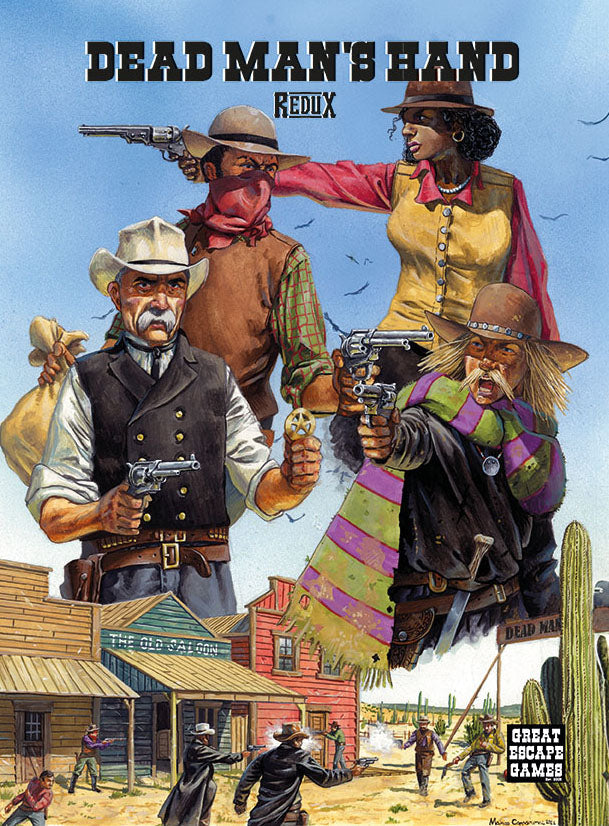 Dead Man's Hand Redux Rule Book w/card deck