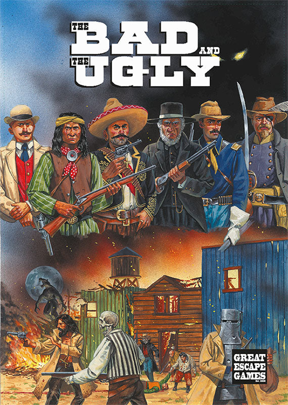 Dead Man's Hand The Bad And The Ugly Rule Book w/card deck