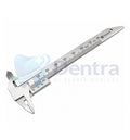 Dentra Caliper Gauge, Double Scale, Sliding Vernier scale sliding vernier SelfiMed UK