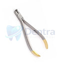 Dentra Orthodontic Distal End Cutter, Tungsten Carbide Inserts, Long Gold Handles SelfiMed UK