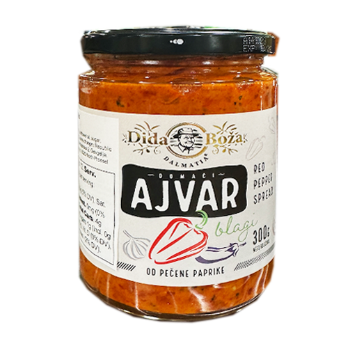 'DIDA BOZA' Homemade Ajvar MILD 300g (Dida Boza)