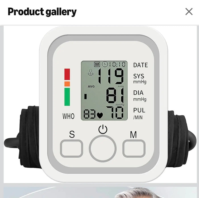 Digital Upper Arm Blood Pressure Monitor upper arm blood pressure monitor SelfiMed UK