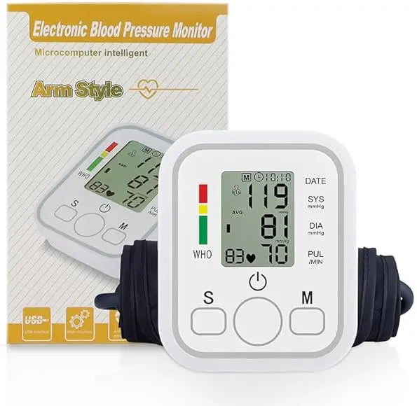 Digital Upper Arm Blood Pressure Monitor upper arm blood pressure monitor SelfiMed UK