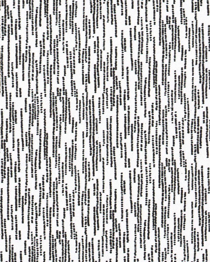 Dots in Black on White