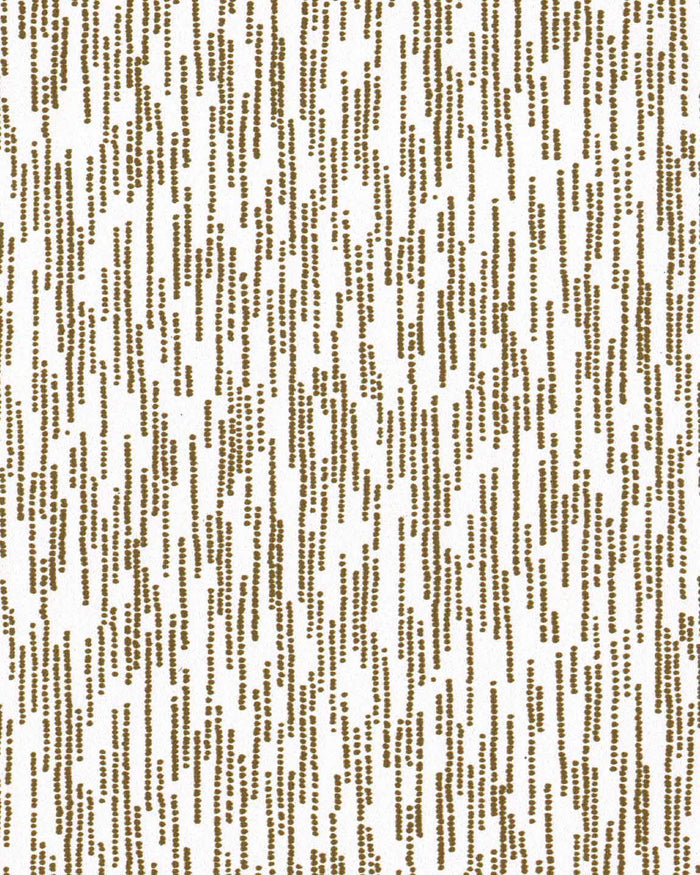 Dots in Gold on White