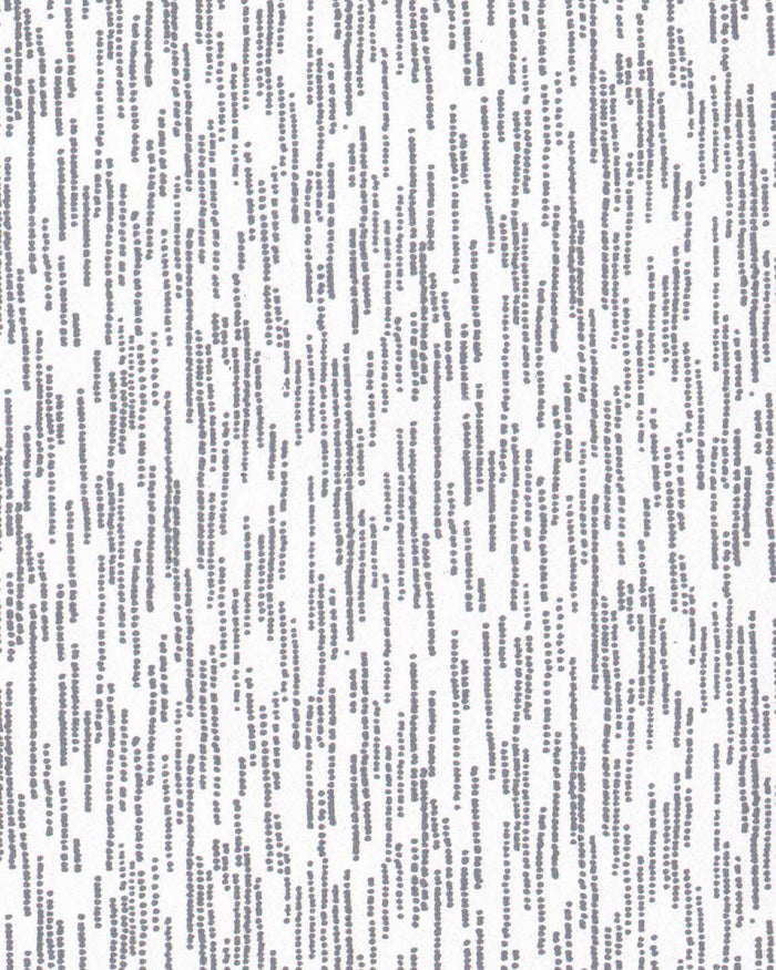 Dots in Pewter on White