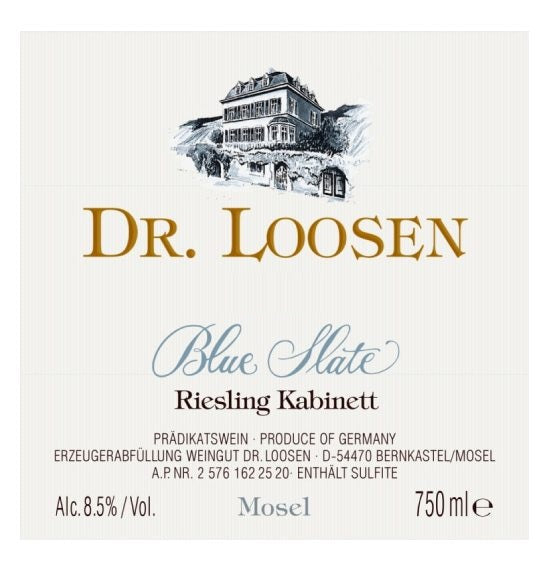 Dr. Loosen Blue Slate Kabinett Riesling 2025 (750 ml)
