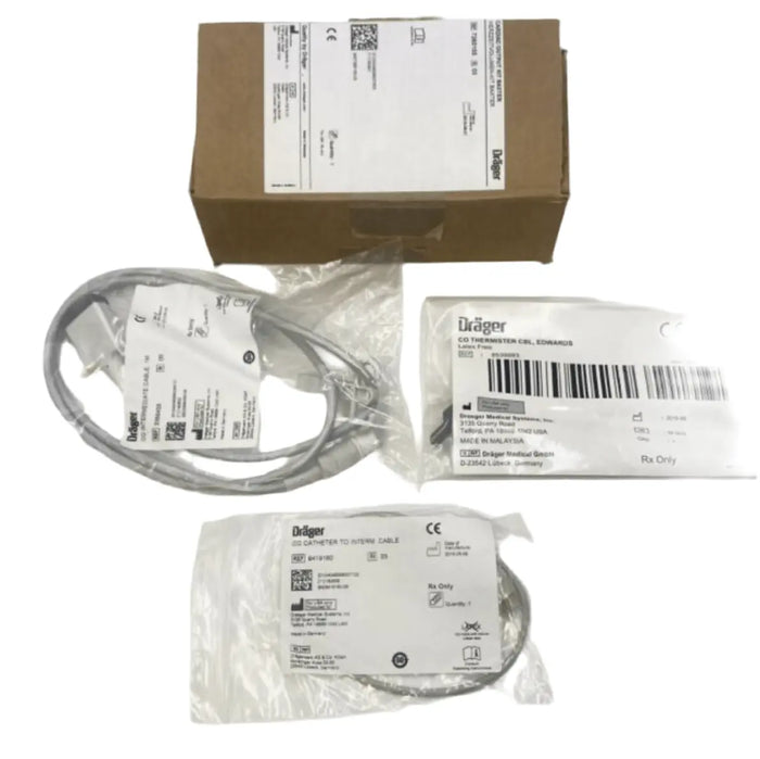 Drager Ref 7265163 Cardiac Output Kit (Manufactured 2019)-Brand New cardiac output monitoring kit SelfiMed UK