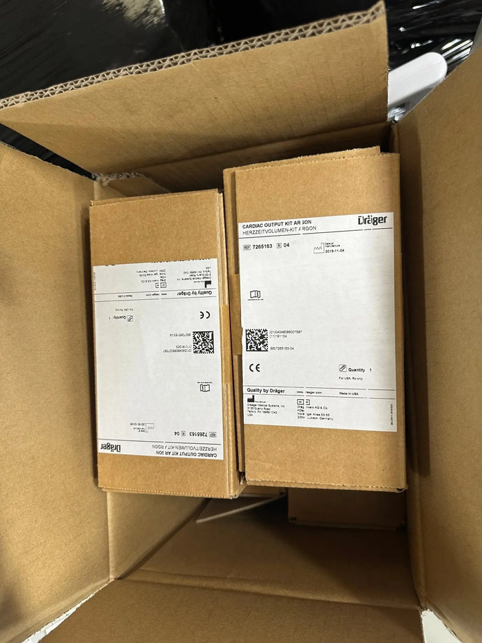 Drager Ref 7265163 Cardiac Output Kit (Manufactured 2019)-Brand New cardiac output monitoring kit SelfiMed UK