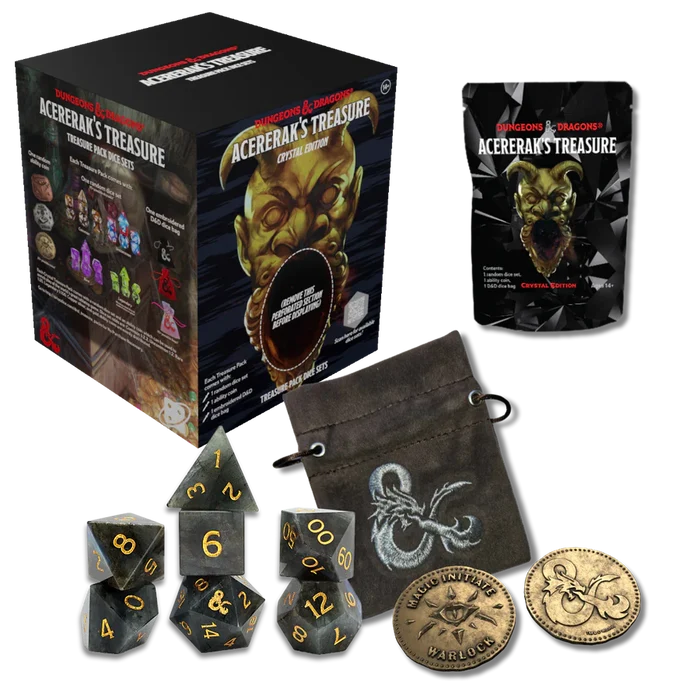 Dungeons & Dragons Acererak's Treasure Packs: Crystal Edition