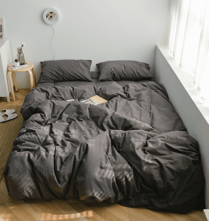 - Ever Lasting - Earth Tone Bedding Set / Gray - Bedding Set - Ever Lasting