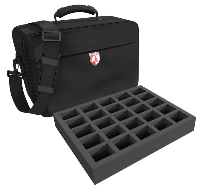 Feldherr MAXI carrying case for Battletech with removable storage tray and shoulder strap