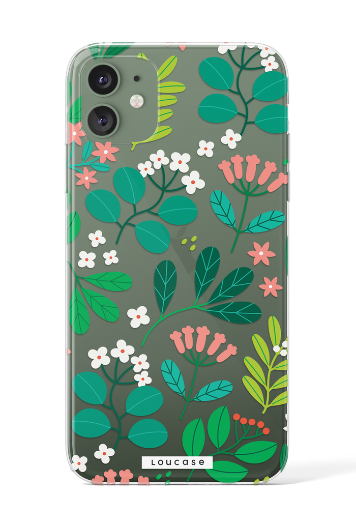 Flores KLEARLUX™ Phone Case | LOUCASE