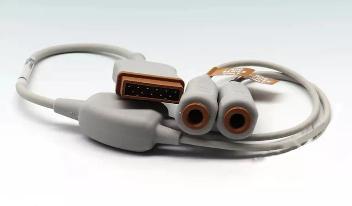 GE 2016998-001 Temperature Cable Dual Accepts 400 Series Probes 0.5m series probes SelfiMed UK