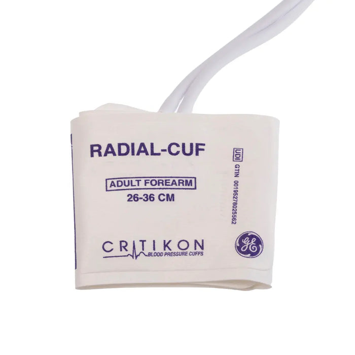 GE Critikon Radial Blood Pressure Cuff Adult Forearm 26-36cm (Box of 20) - Brand New blood pressure cuff SelfiMed UK