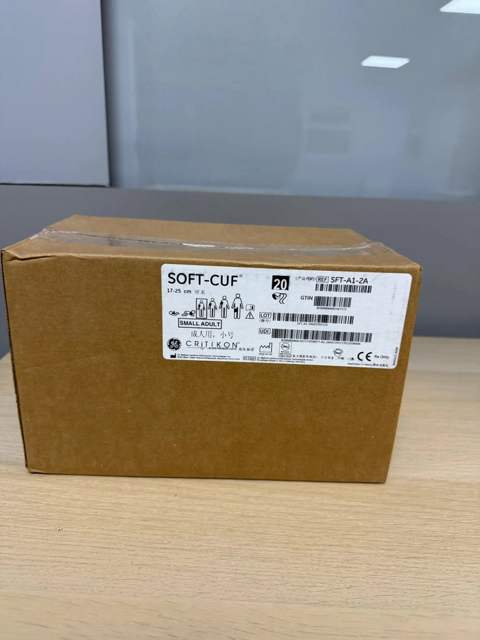 GE Critikon Soft Blood Pressure Cuff Small Adult 17-25cm (Box of 20) - Brand New blood pressure cuff SelfiMed UK