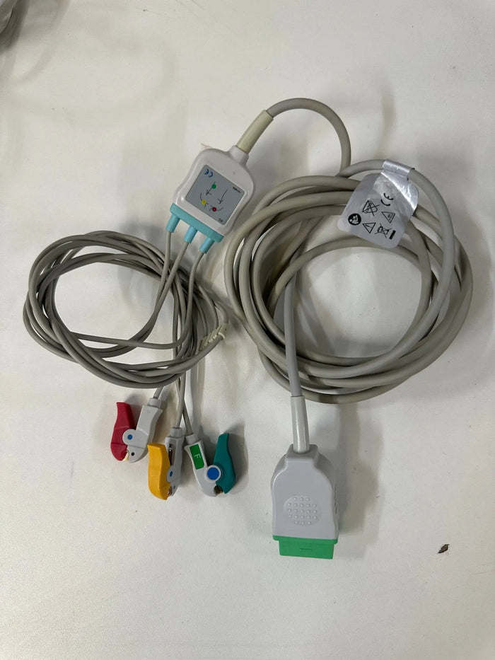 GE HEALTHCARE 2386P-I ECG Cable ecg cable SelfiMed UK