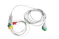 GE M1020453 ECG Trunk Cable 11 Pin 3 Leads with Patient Grabber Set 2070768-001 ecg trunk cable SelfiMed UK
