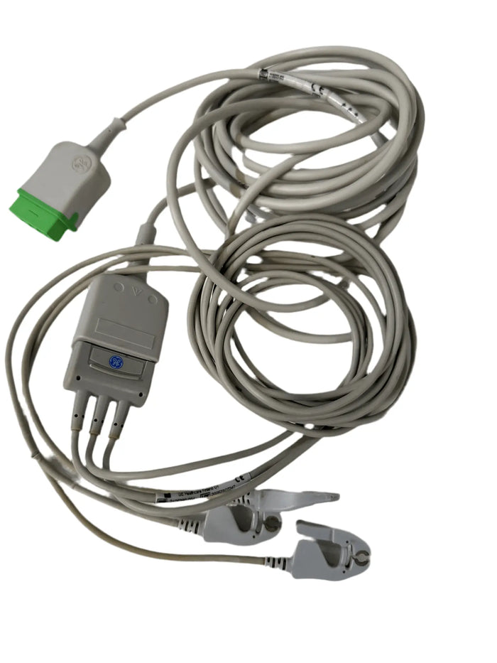 GE-Marquette Compatible 2017003-003 ECG Trunk cable 5leads AHA Vital Signs Cable SelfiMed UK
