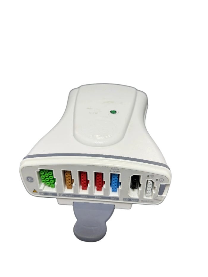 GE Patient Data Module Ref 2016793-002 Including ECG, Temp/CO, P1/P3, P2/P4, SpO2 and NIBP GE patient data module SelfiMed UK