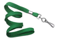 Green 3-8" Flat Woven Lanyard Swivel Hook - All Things Identification