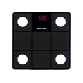 Green Lion Smart Body Scale Simple & Fashionable Pattern 24 Modes - Black