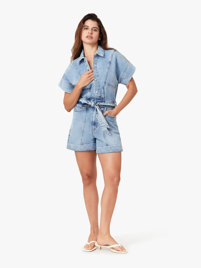 Habitual | 5" Rolled Cuff Romper
