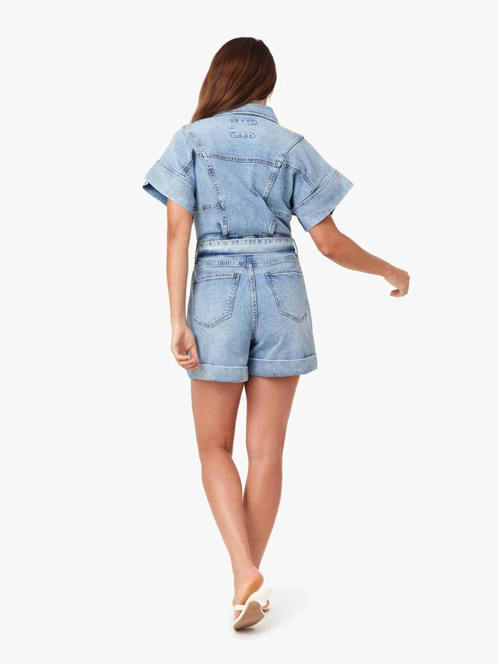 Habitual | 5" Rolled Cuff Romper