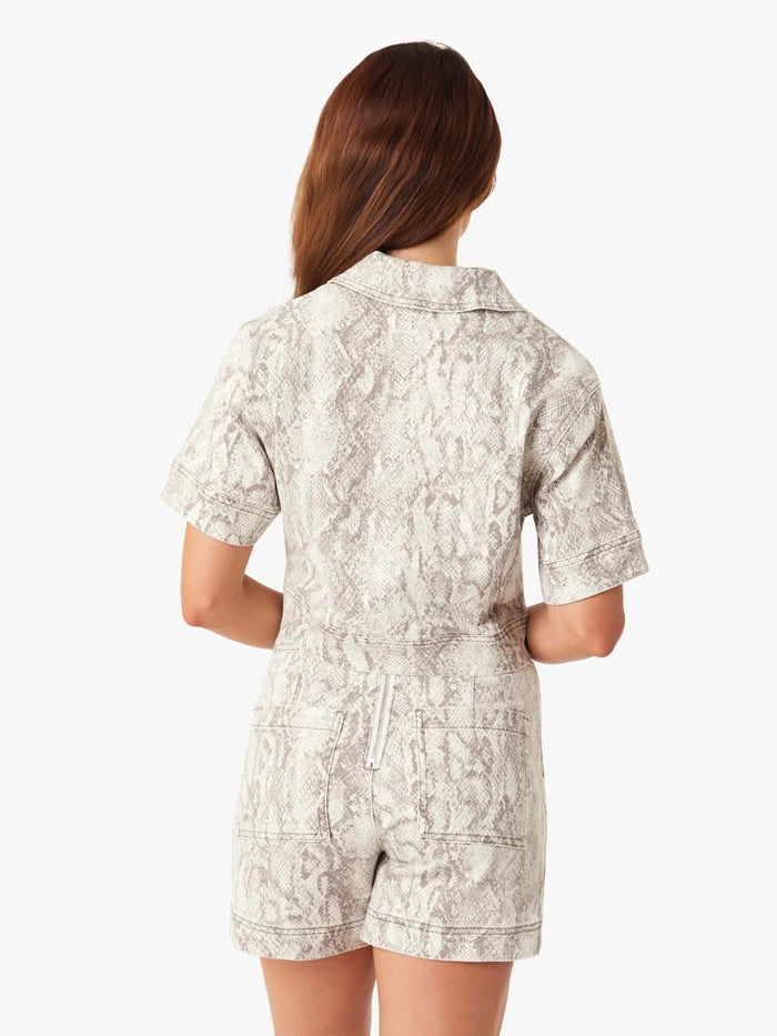 Habitual | Snakeskin Pullover Top