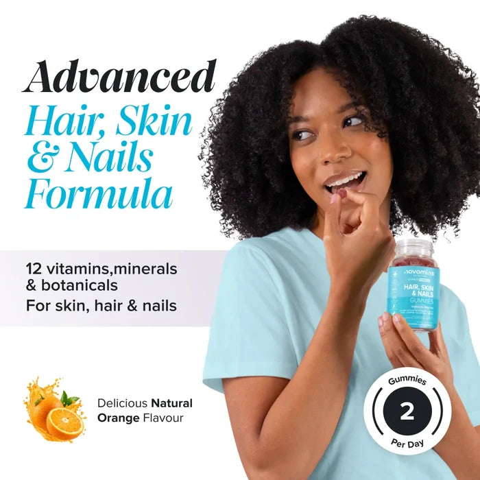 Novomins Hair, Skin & Nail Gummies