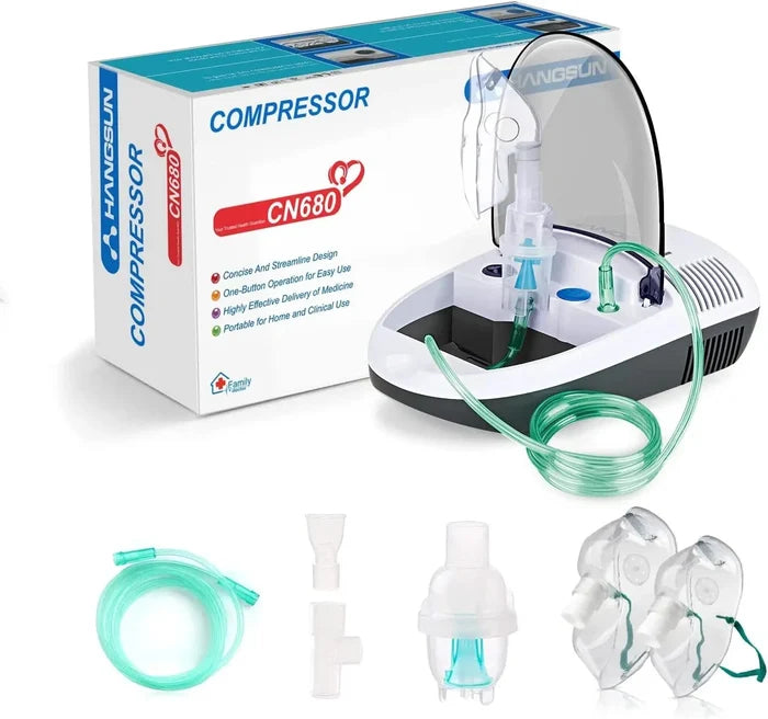 Hangsun CN680 Compact Compressor Nebuliser compact compressor nebuliser SelfiMed UK