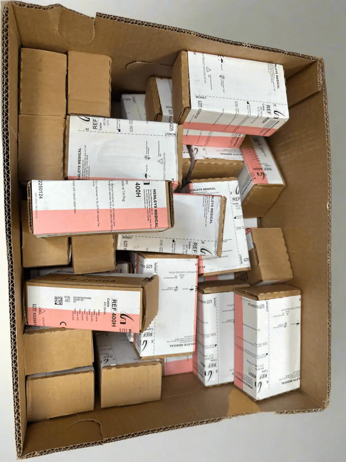 Henleys Medical Ref 400H Cable- New in Box Monitor Cable SelfiMed UK