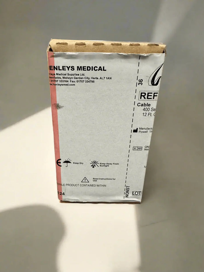 Henleys Medical Ref 400H Cable- New in Box Monitor Cable SelfiMed UK