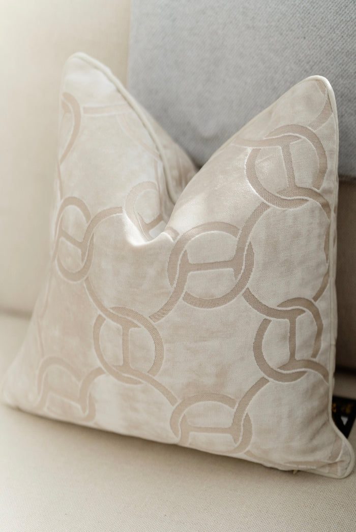 Hookup Ivory Cushion Large